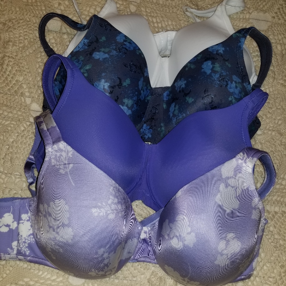 Four bras, barely used.